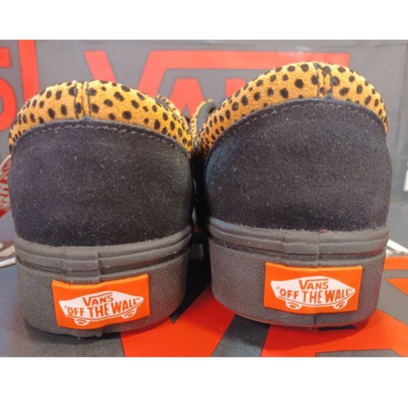 Vans Comfycush Era Tiny Cheetah Black Suede Men's 5.5/Women's 7 VN0A3WM9VWS - Picture 8 of 11